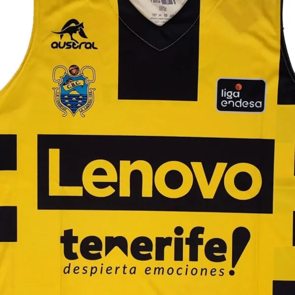 Camiseta Club Baloncesto Canarias Lenovo Tenerife ACB 2024