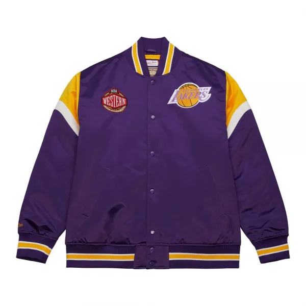 Chaqueta Baloncesto Lakers NBA Heavyweight Satin