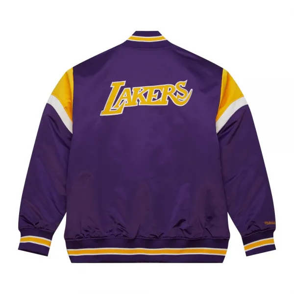 Chaqueta Baloncesto Lakers NBA Heavyweight Satin