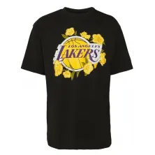 Camiseta Lakers "Floral Graphic" Oversized