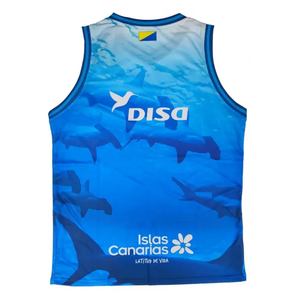 Camiseta Baloncesto Gran Canaria Spalding segunda equipacion