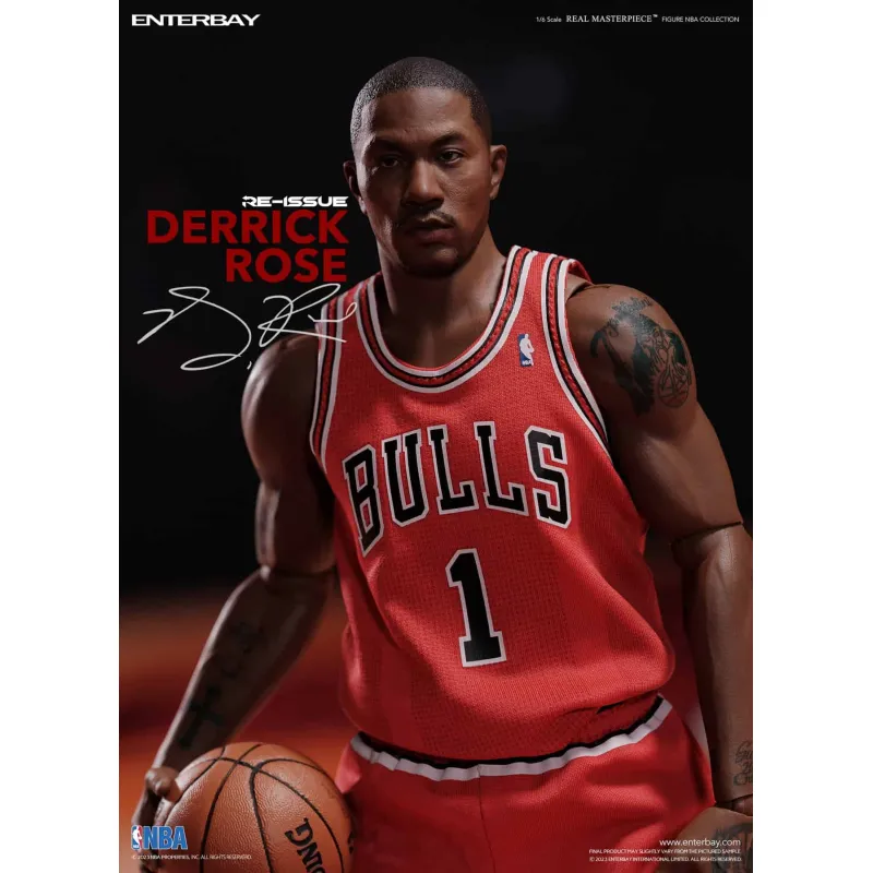 Figura de coleccionista de Derrick Rose con los Bulls