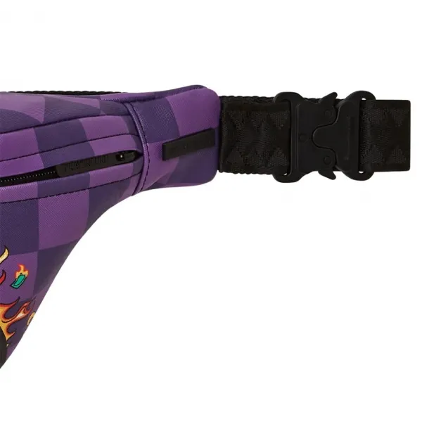 Riñonera Crossbody Edicion Limitada de Sprayground cientifico loco
