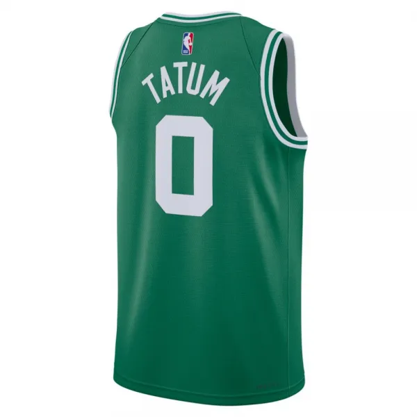Camiseta de baloncesto Jayson Tatum Boston Celtics NBA Icon Edtion Swingman Nike trasera