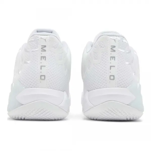 Zapatillas Puma Melo MB.01 Low "Team White Silver" - Junior