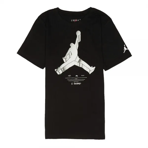Camiseta Jordan Jumpman por Nike Action Negra Junior