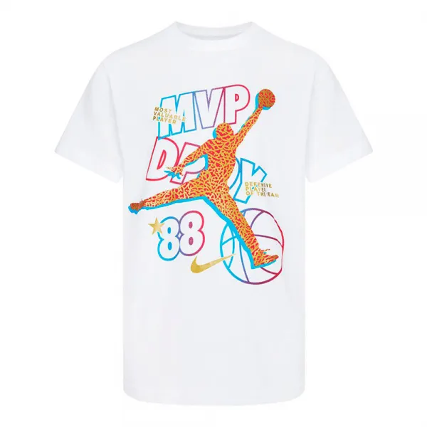 Camiseta Jordan History 1988 Blanca Junior