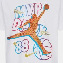 Camiseta Jordan History 1988 Blanca Junior