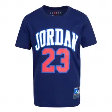 Camiseta Air Jordan Practice Flight azul Junior