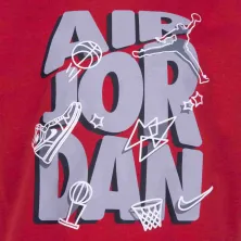 Conjunto Camiseta y Pantalón Air Jordan Playground para Niño en Blanco
