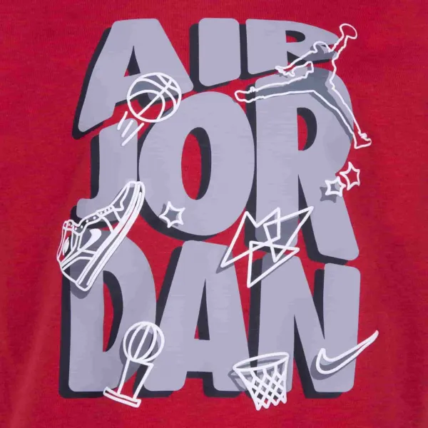 Conjunto Camiseta y Pantalón Air Jordan Playground para Niño en Blanco
