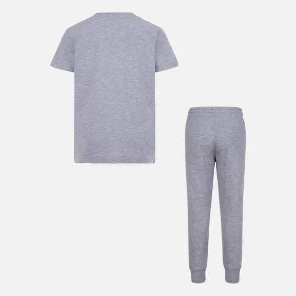 Conjunto Camiseta y Pantalón Air Jordan para Niño en Gris