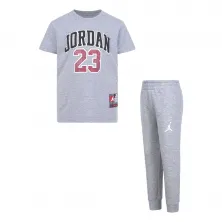Conjunto Camiseta y Pantalón Air Jordan para Niño en Gris