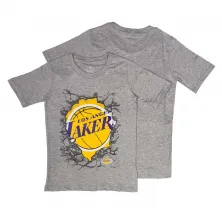 Camiseta manga corta Break Lakers para niño
