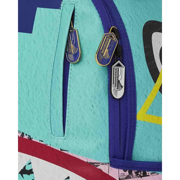 Mochila Sprayground South Beach detalle cremallera