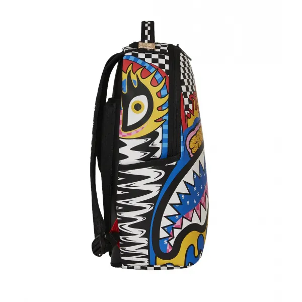 Mochila Sprayground Mosh Pit vista lateral