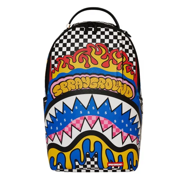 Mochila Sprayground Mosh Pit vista frontal