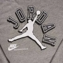 Camiseta Nike Air Jordan Jumpman manga larga gris
