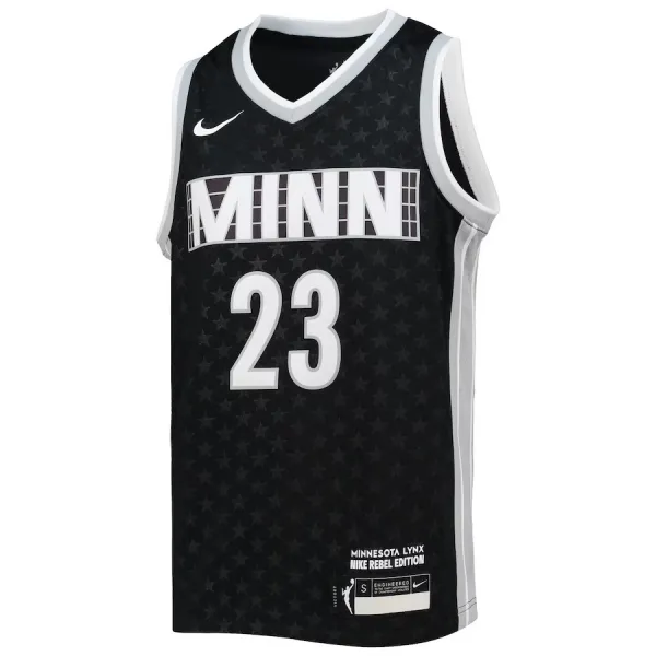 Camiseta WNBA Maya Moore Swingman con los Minnesota Lynx vista frontal
