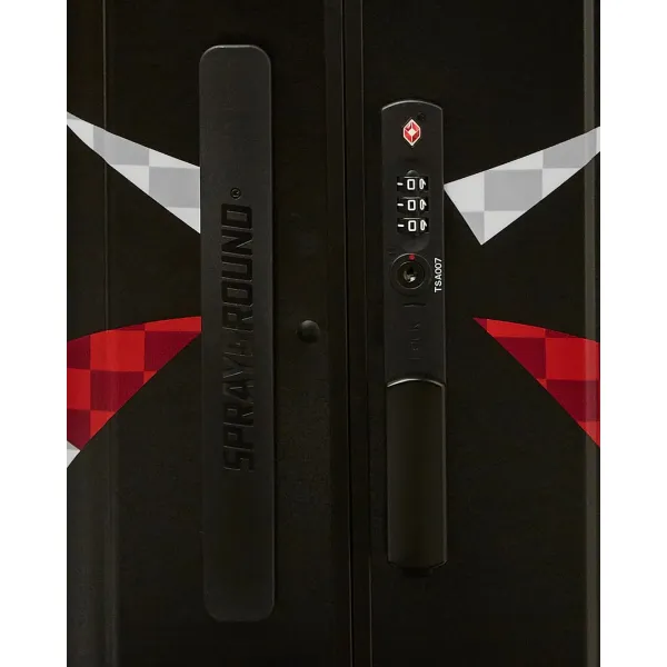 Maleta rigida Sprayground Triple Decker Heir to the Throne hardshell, cerradura