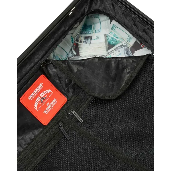 Maleta rigida Sprayground Triple Decker Heir to the Throne hardshell, detalle interior