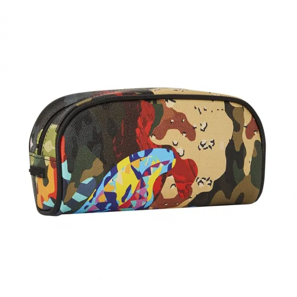 Estuche Sprayground "Sliced and Diced Camo Pouch"