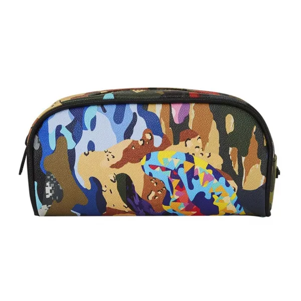 Estuche Sprayground "Sliced and Diced Camo Pouch"