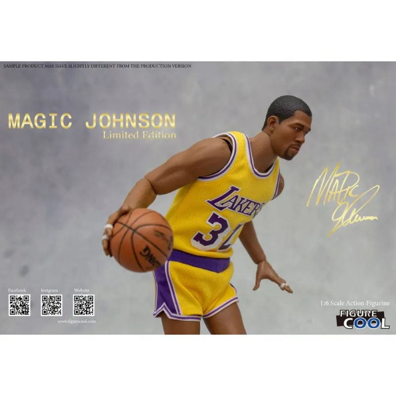 Figura de coleccionista Magic Johnson con los Lakers ⭐️ Figure