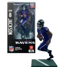 Figura Lamar Jackson Baltimore Ravens Import Dragon Figures Serie 1 *