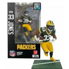 Figura Aaron Jones Green Bay Packers Import Dragon Figures Serie 1
