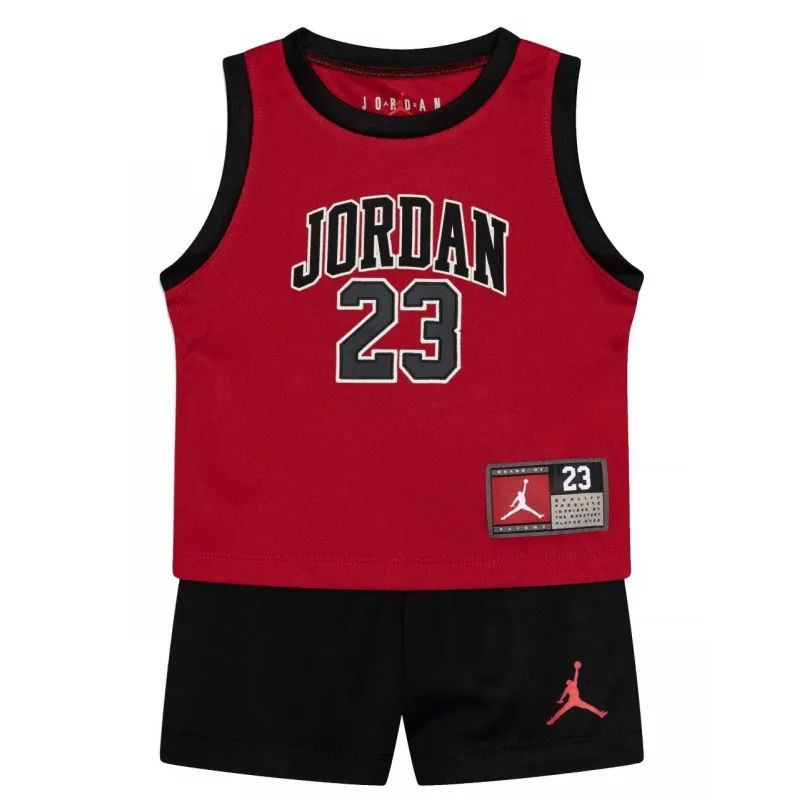 Equipación Jordan 23 Mesh Unisex Baloncesto Infantil Roja