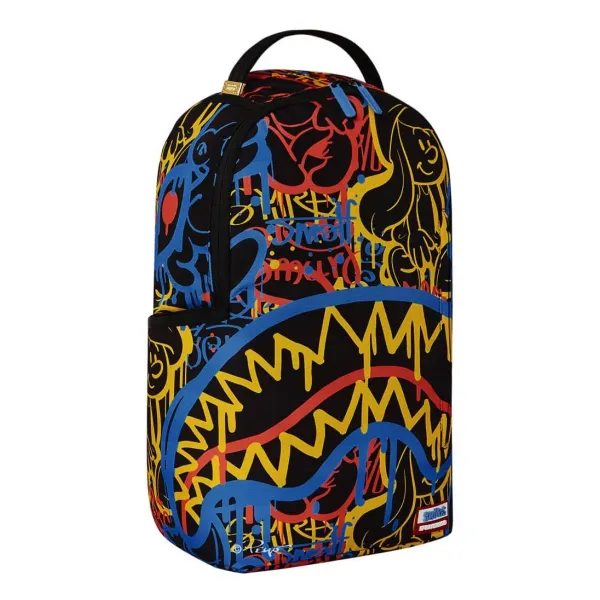Mochila Sprayground Smurfs Neon Mochila Sprayground Smurfs Neon