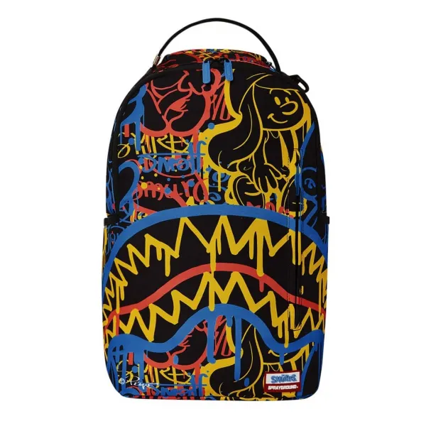Mochila Sprayground Smurfs Neon Mochila Sprayground Smurfs Neon