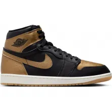 Nike Air Jordan 1 Retro High OG "Black & Gold" *