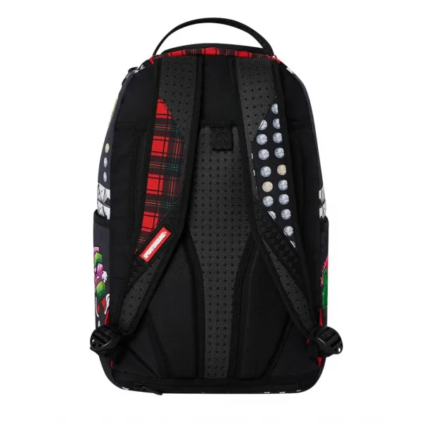 Mochila Sprayground Punk Shark vista trasera