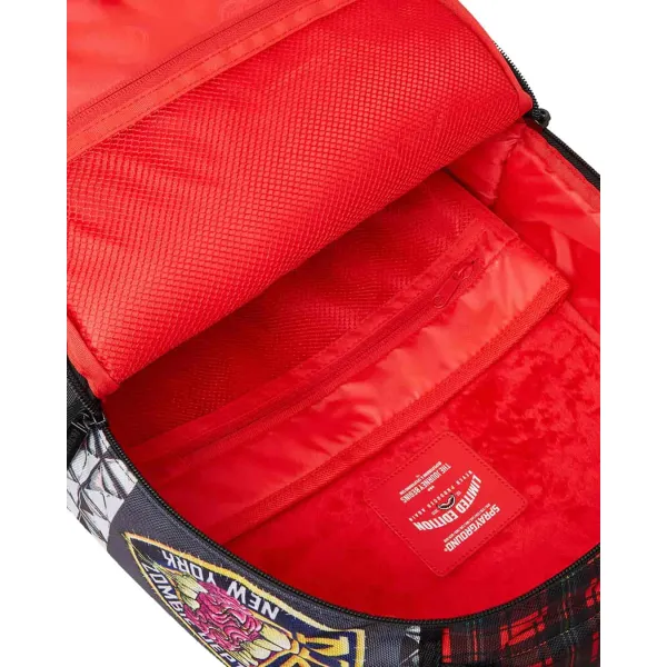 Mochila Sprayground Punk Shark detalle interior