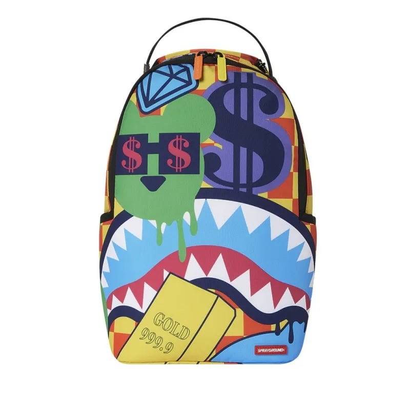 Mochila Mini Sprayground Funk Fav vista frontal