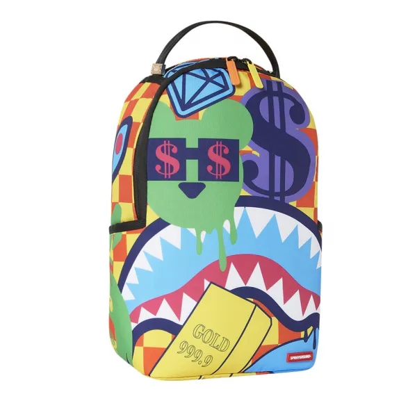 Mochila Mini Sprayground Funk Fav vista general