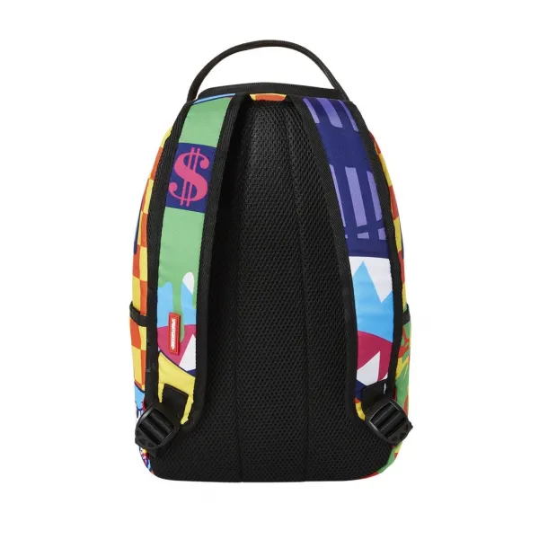 Mochila Mini Sprayground Funk Fav vista trasera