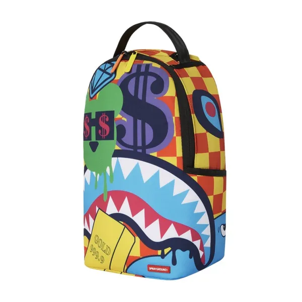 Mochila Mini Sprayground Funk Fav vista delantera