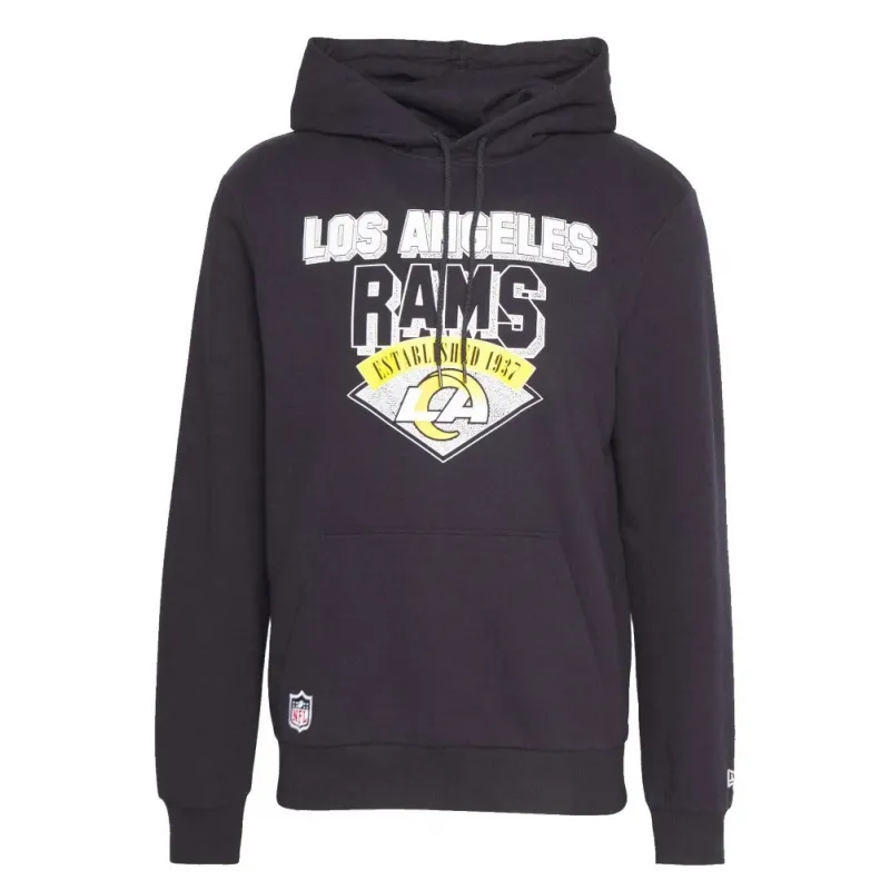 Sudadera Los Angeles Rams Team Graphic de New Era frontal