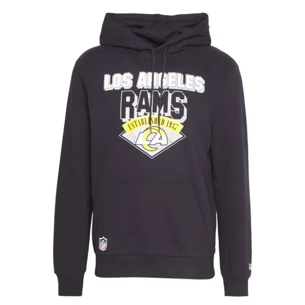 Sudadera Los Angeles Rams Team Graphic de New Era frontal