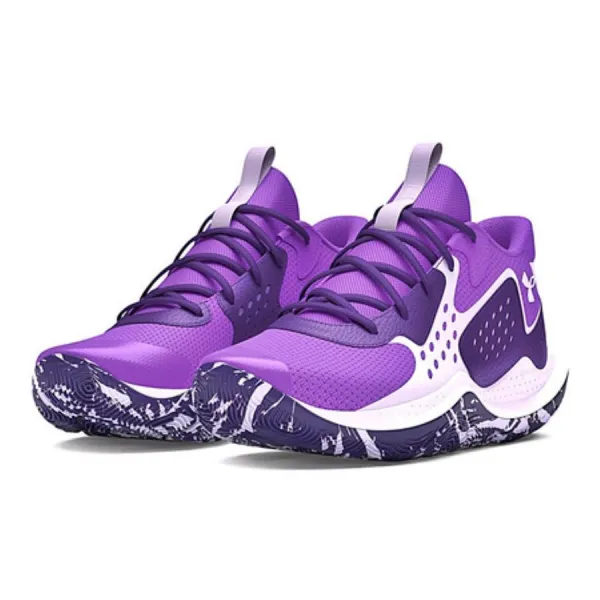 Zapatillas Under Armour Jet 23 violeta tallaje junior vista conjunta