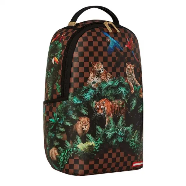 Mochila Sprayground Shark Jungle vista delantera