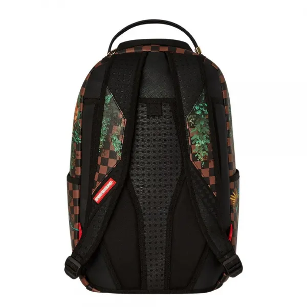 Mochila Sprayground Shark Jungle vista trasera