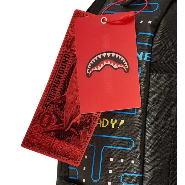 Mochila Sprayground Pac Man Running Reveal detalle