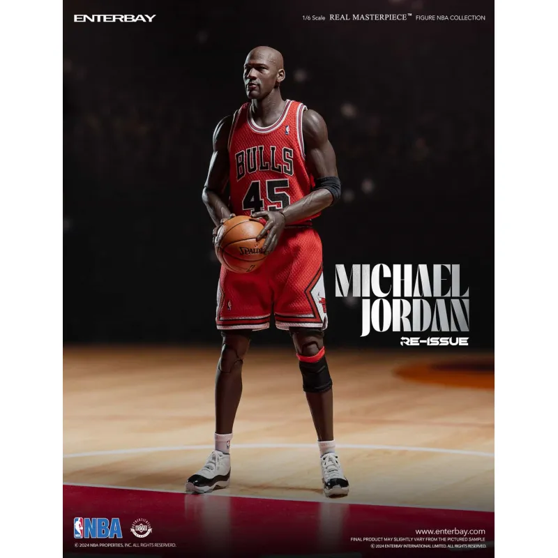Figura de Michael Jordan Enterbay Chicago Bulls I´m back