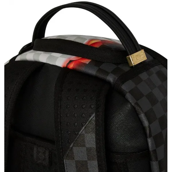 Mochila Sprayground Ring of Fire detalle asa