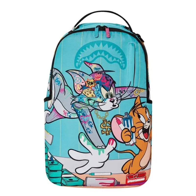 Mochila Sprayground Tom and Jerry Ambush vista frontal