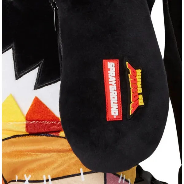 Mochila Oso Sprayground Kung Fu Panda Money Bear detalle